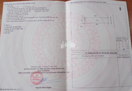 Đất phường Tân Phong, cách cây xăng 26 dt 300m, giá bán 2.4 tỷ
