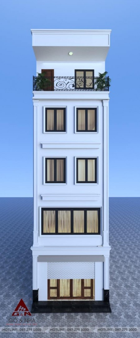 Bán bán 3.8 tỷ Võ Chí Công, dt 32m, 5 tầng đúc, mt 5.5m, cực kì thoáng và đẹp nở hậu