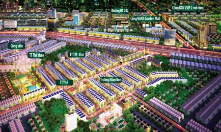 Dự án Khu dân cư Hana Garden Mall, tiện ích nội khu đầy đủ, lhcc