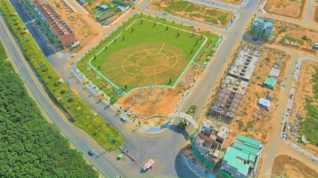 Chính chủ cần bán gấp lô đất kế sân bay - sổ hồng riêng, diện tích 100m2