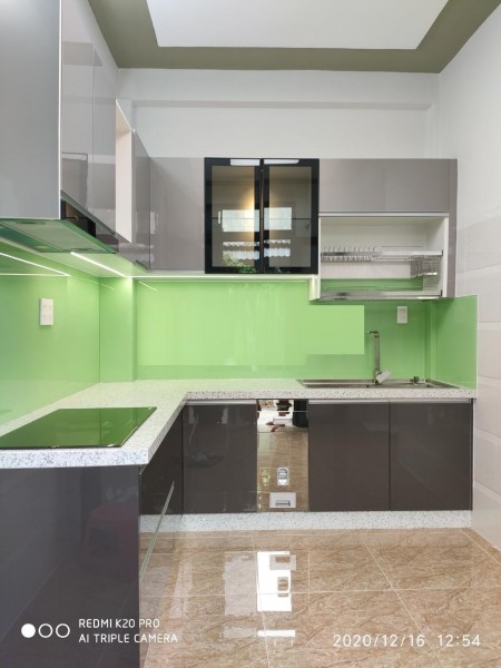 Nhà đẹp 4 tầng 3.9x10, hẻm oto Bà Hom Q6, tặng nội thất cao cấp giá 6ti2