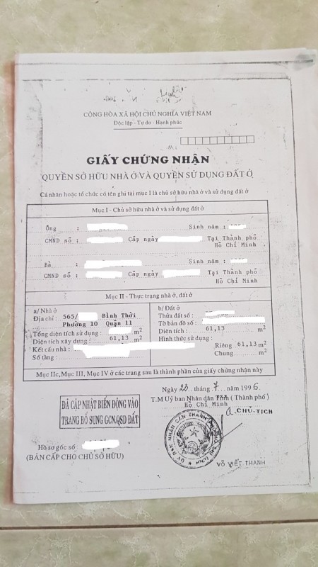 Giá 4.35 tỷ dt 48m2 3 tầng đúc Bà Hom sát mặt tiền thu nhập 4PN 10 triệu