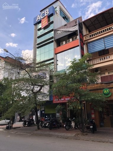 Mặt phố Hoàng Quốc Việt, dt 90m2, 7 tầng, mt 6m, Lô góc 3 mặt tiền Ô tô vỉa hè, Thang máy, chỉ 30 tỷ