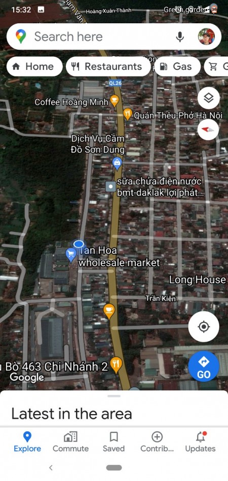 Buôn Ma Thuột cần cho thuê đất ngay cổng chợ đầu mối Tân Hoà