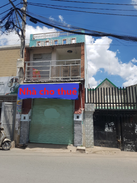 Nhà nguyên căn mặt tiền Thạnh Xuân 14, Buôn bán tốt, giá 6 triệu/tháng