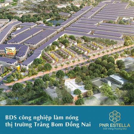 Đất đô thị nhà phố PNR Estella (5x20m), ngay KCN Sông Mây
