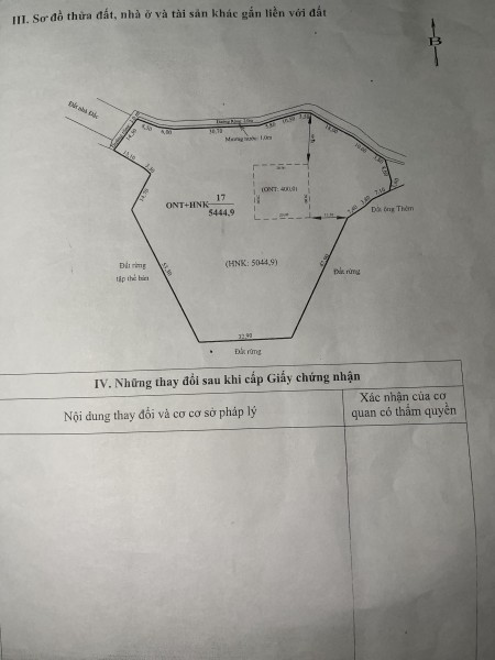 Bản Vặt Mường sang Mộc Châu Sơn La vị trí đẹp, thích hợp làm Homestay nghỉ dưỡng