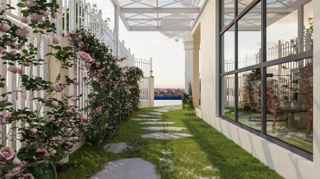 Cho thuê nguyên tòa nhà mới xây MT Nguyễn Văn Trỗi P8 PN. Có thang máy