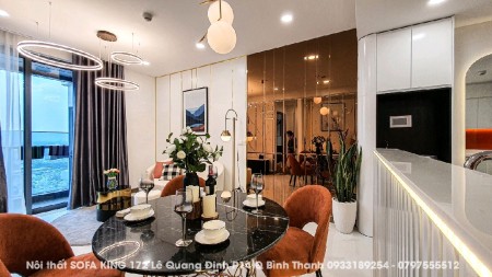 Cho thuê CH 1PN , nội thất cực sang chảnh, view sống ảo mê li tại Sunwah Pearl
