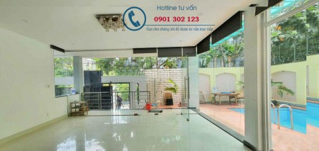 Cho thuê Villa thiết kế hiện đại có hồ bơi Hầm 3 lầu 350m2 Nguyễn văn hưởng Thảo điền Quận 2