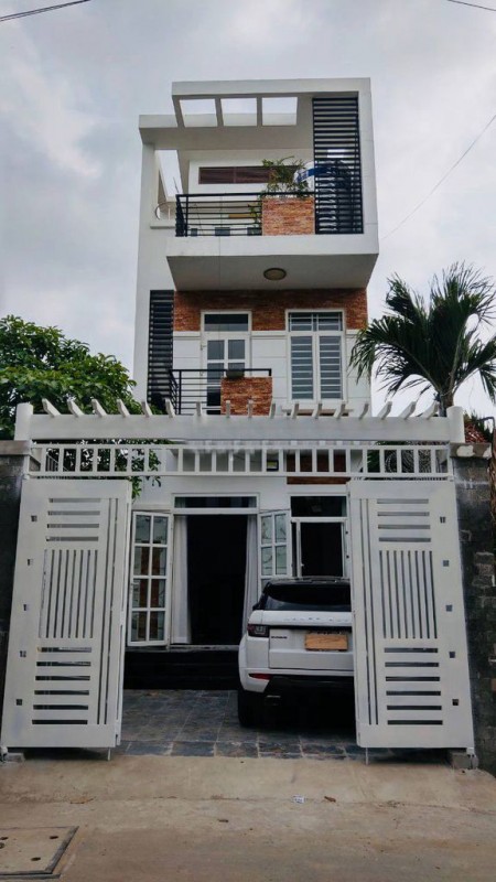 Cho thuê nhà 5x27m Trần Não trệt 2 lầu 5 phòng ngủ, sân để xe ô tô, giá tốt
