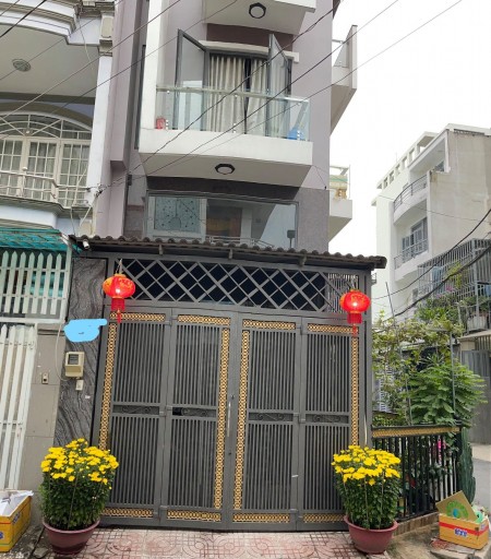 Nhà hẻm xe hơi ngủ trong nhà, Phạm Văn Chiêu (lô góc) đúc 5 tầng 4mx15m giá 7,5 tỷ