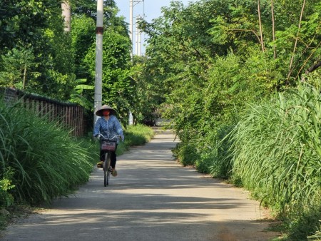 1050m2 có 200m đât ở mặt tiền rồng 18m đường rộng 8m . Thuỷ xuân Tiên Chương Mỹ