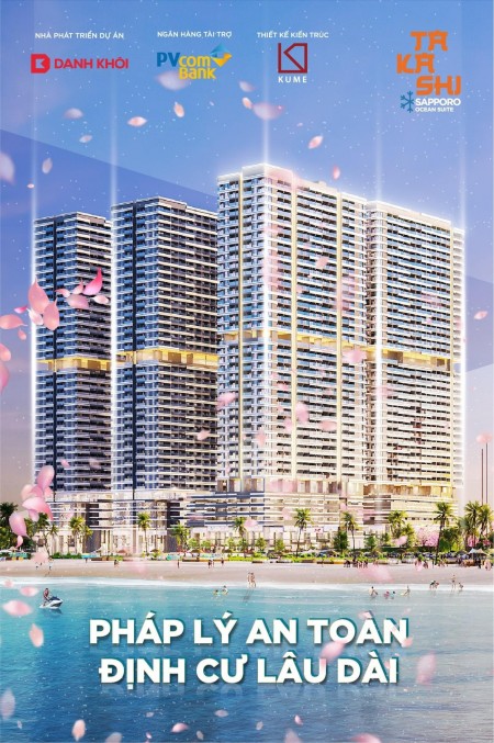 Căn hộ cao cấp view mang chuẩn phong cách Nhật Bản, chỉ cần thanh toán 20%