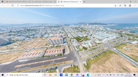 Nhà phố kinh doanh ở khu đô thị VCN Phước Long 2 mặt đường 45m
