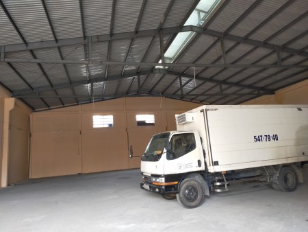 Cho thuê kho/xưởng 650m2 HL2 Bình Tân, container vào ok, cao 10m