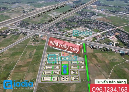 Siêu phẩm đất nền hot nhất Thanh Hoá, Đông Khê, Đông Sơn, cách trung tâm TP 6km