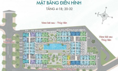 Căn hộ Vũng Tàu Pearl View biển giá rẻ nhất, hỗ trợ thanh toán theo tiến độ, lãi suất 0%