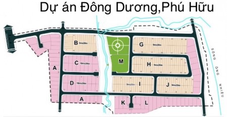 Chủ đất gửi bán những nền đất cực đẹp dự án cty Đông Dương, Phú Hữu, Quận 9, mức giá tốt nhất