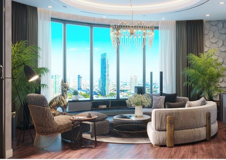 Căn hộ thương mại đầu tiên trong KDT An Phú Thịnh - Vina2 Panorama giá CDT
