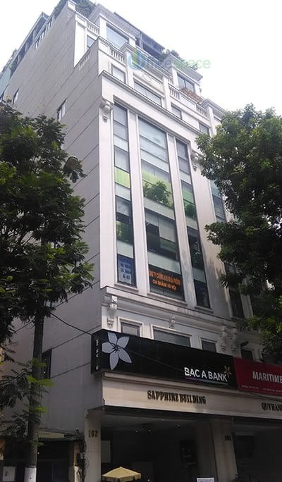 Cho thuê sàn văn phòng phố lạc trung hai bà trưng gần times city diện tích 100m2 x 8 tầng,tầng 1 để xe mặt tiền rộng 5m