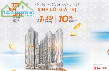 Dự án Takashi Ocean Suite Kì Co - Quy Nhơn căn hộ nghỉ dưỡng view biển, giá 1.39 tỷ