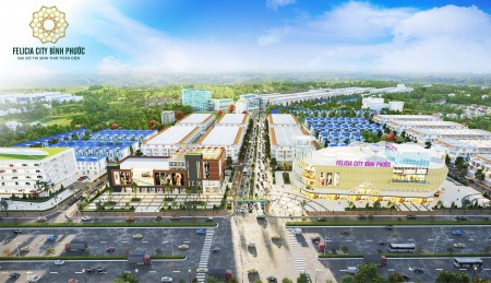 Bán dãy shophouse giai đoạn F0 khu đô thị Felicia giá chỉ từ 8 triệu/m2, full thổ cư