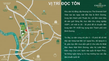 Ưu đãi suất nội bộ đẹp nhất dự án Emeral Golf View, ngân hàng hỗ trợ 70%