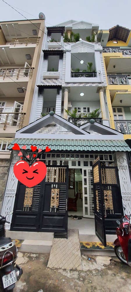 Quận 10 hẻm xe hơi, dt 4,4x11m, 4 tầng đúc như hình giá bán 8.75 tỷ lh 0978085762
