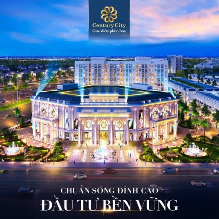 Chuẩn sống đỉnh cao, đầu tư bền vững tại đô thị sân bay Century City, sổ sẵn