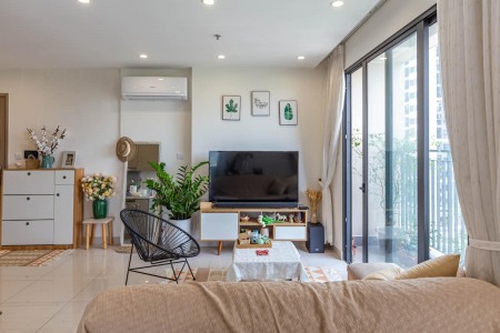Cho thuê căn hộ CC Vinhomes Smart City 43m2 1Pn+1 Full nội thất. Giá: 7Tr/Tháng