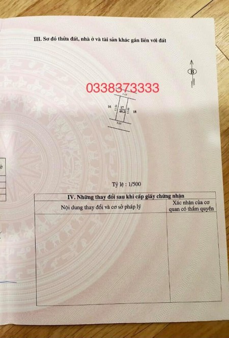 Bán đất ô tô đổ cửa Thanh Lãm, Phú Lâm Quận. Hà Đông, giá chỉ 57 triệu/m2