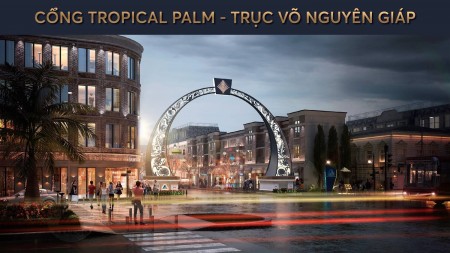 Khu đô thị Tropical Palm, vị trí độc tôn nằm trên tuyến đường 5 sao Đà Nẵng Hội An Dự án Ngọc Dương Riverside