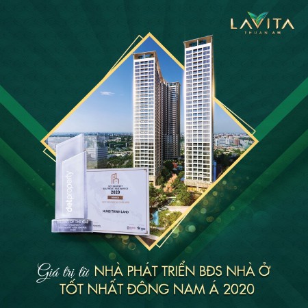 Chỉ với 500 triệu sở hữu ngay căn hộ cao cấp Lavita Thuận An, chiết khấu 8%