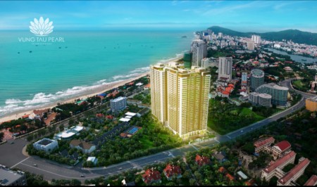 Vũng Tàu Pearl, căn 1PN view biển, chiết khấu 50 triệu + 410 triệu + 1 chỉ vàng
