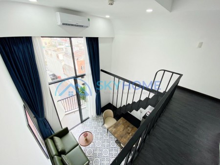 Cho thuê căn hộ có gác mới 100% ở gần chợ Bà Chiểu Bình Thạnh, giá 5 triệu/tháng