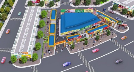 Bán đất khu đô thị Bàu Xéo mặt tiền đường Quốc Lộ 1A, xã đồi 61, Trảng Bom, giá 1.4 tỷ