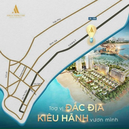 Tiện ích đẳng cấp tại Aria Vũng Tàu, cần bán căn hộ kiên trúc đẹp, lhcc