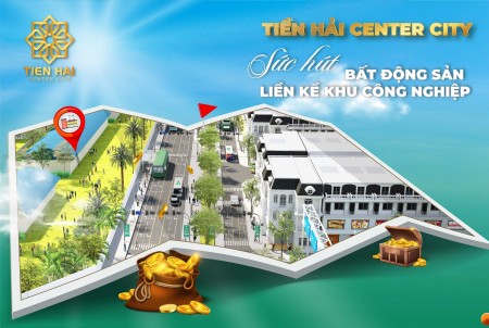 Đất nền sổ đỏ Tiền Hải dự án Tiền hải Center city Thái Bình, pháp lí sạch đầy đủ