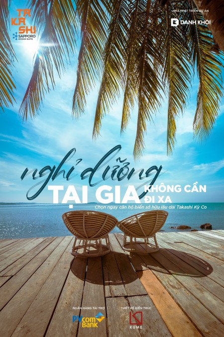 Căn Hộ Takashi Ocean Suite Kỳ Co, giá bán 1.37 tỷ, kiến trúc nhà đẹp, thông thoáng