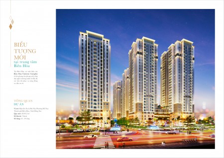 Căn hộ Biên Hoà Universe Complex chiết khấu 5% tặng 20 triệu tiền mặt, trả góp 15/tháng