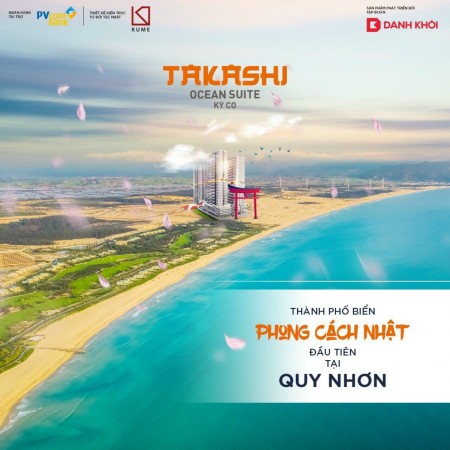 Takashi Ocean Suite Kỳ Co Quy Nhơn căn hộ biển nghĩ dưỡng cao cấp