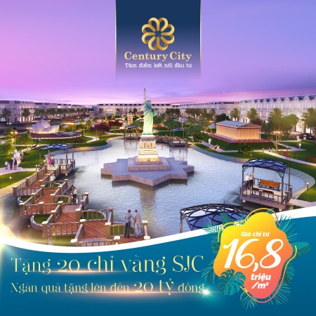 Dự án Century City như là chiếc bánh ngọt dành cho các nhà đầu tư, đầy đủ 1/500