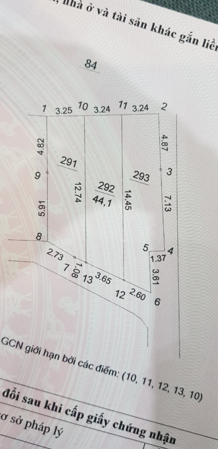 Bán nhanh lô góc từ liêm diện tích 50m,ô tô đỗ cửa giá 2,7 tỷ