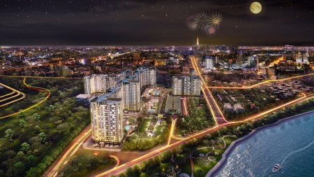 Căn hộ trả gió Quận 12, 2 pn, giá gốc chủ đầu tư, hỗ trợ vay 70%, ân hạn góc, lãi suất 0%