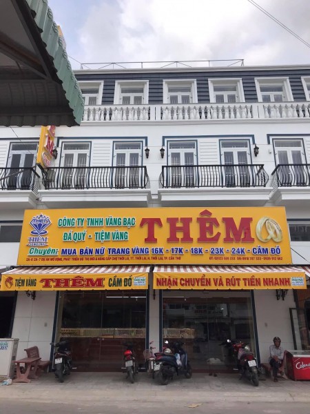 Bán nhà ngay trung tâm khu đô thị Chợ Thới Lai ngân hàng hỗ trợ 70%