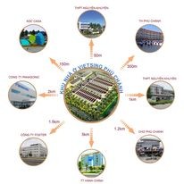 Đất nền tại Khu nhà ở Vietsing - Phú Chánh, pháp lý rõ ràng, đã có sổ hồng