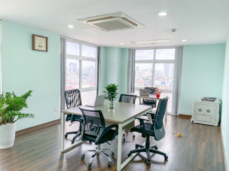 Giảm 20% Coworking Space Đống Đa Cát Linh 1tr8/ trọn gói đầy đủ tiện nghi