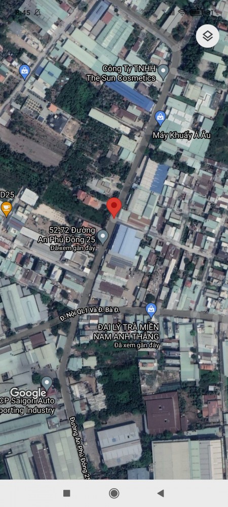 Bán kho diện tích rộng 1254m2 An Phú Đông 25 phường An Phú Đông Quận 12