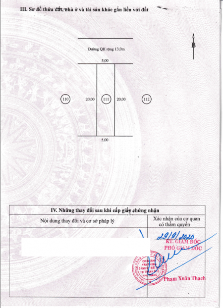 Chính chủ cần bán lô đất tái định cư Vĩnh Trung, Nha Trang giá đầu tư chỉ 1.x tỷ